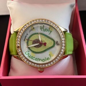 Betsey Johnson Holy Guacamole Watch